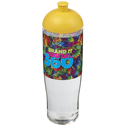 Bidon H2O Tempo® o pojemności 700 ml z wypukłym wieczkiem Przezroczysty 21004210 (1)