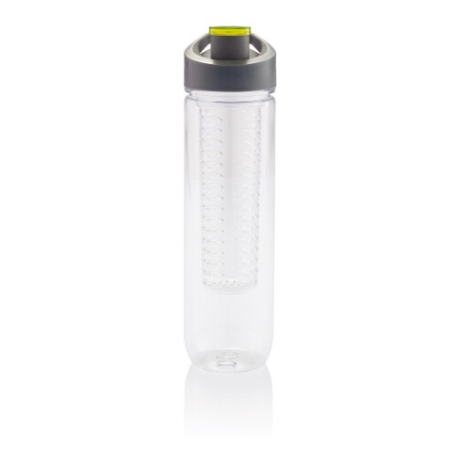 Bidon, butelka sportowa 800 ml z pojemnikiem na lód lub owoce zielony V7834-06 (1)