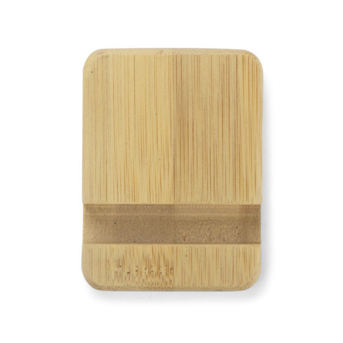 Bambusowy stojak na telefon TILE Naturalny 17853 (2)