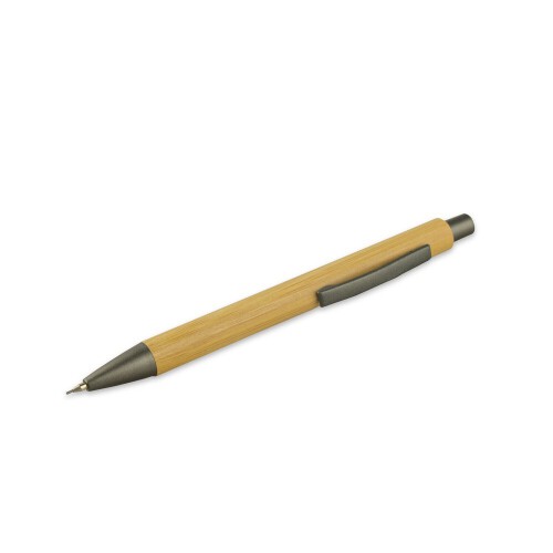 Zestaw piśmienny, bambusowy długopis touch pen i ołówek mechaniczny drewno V9342-17 (4)