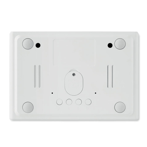 Zegar/bezprzewodowa ładowarka Biały MO9588-06 (3)