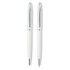 Zestaw: aluminiowy długopis z biały MO8758-06  thumbnail