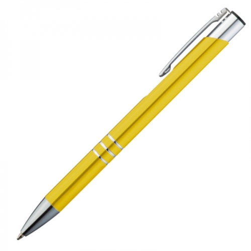 Długopis metalowy ASCOT żółty 333908 (2)