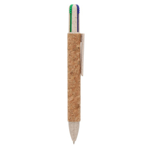 Długopis 4-kolorowy Cork