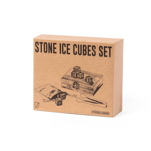 Zestaw chłodzących kostek do napojów, 9 szt., szczypce Neutralny V8241-00 (5)