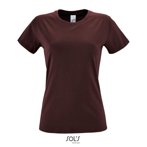REGENT Damski T-Shirt 150g Burgundy S01825-BG-S 
