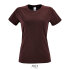 REGENT Damski T-Shirt 150g Burgundy S01825-BG-S  thumbnail
