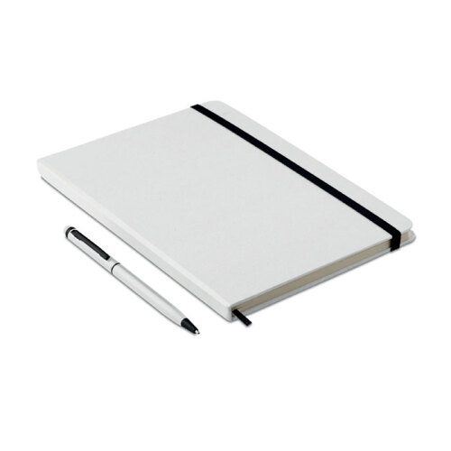 Zestaw notes z długopisem biały MO9348-06 (1)