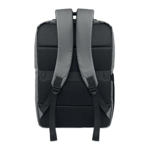 plecak na laptopa 15" PU RPET Kamienny Szary MO3208-15 (2)