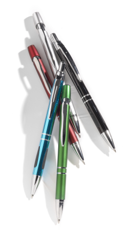 Długopis jasnozielony V1283-10 (2)