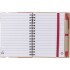 Zestaw do notatek, notatnik, długopis, linijka, karteczki samoprzylepne czerwony V2991-05 (12) thumbnail