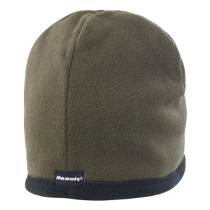Czapka Dwustronna Polarowa Niemechacaca sie - Navy & Black