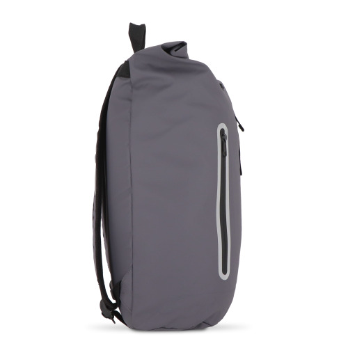 Powlekany PU plecak R-PET 600D o pojemności 20 l Szary LT95357-N0061 (3)