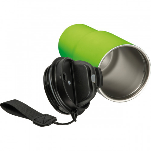 Kubek termiczny 550 ml ze stali z recyklingu DANA Jasnozielony 8523929 (3)