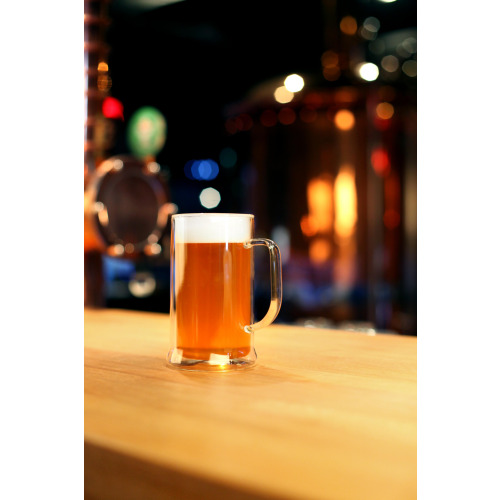 Kufel do piwa z podwójną ścianką 500ml AMO Vialli Design Bezbarwny VD1228 (3)