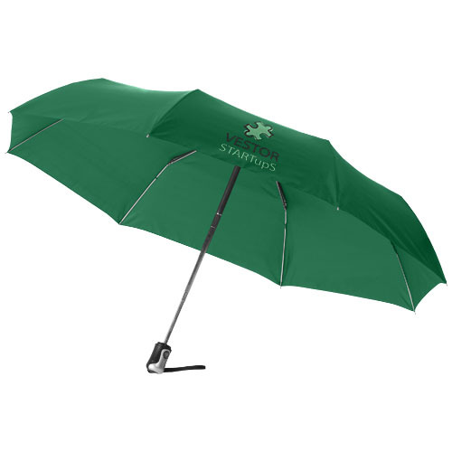 Automatyczny parasol składany 21,5" Alex Zielony 10901608 (1)