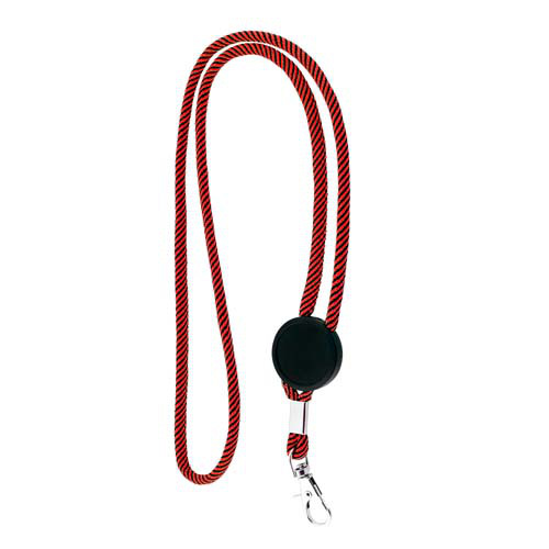 Regulowana smycz z karabińczykiem TAG Czerwony T14079805 