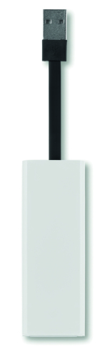 Hub USB / uchwyt na telefon biały MO8937-06 (1)