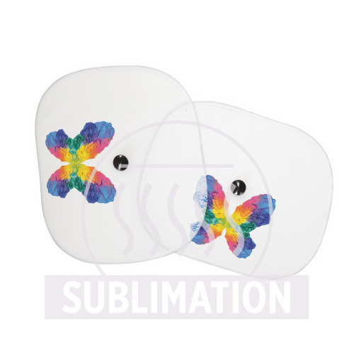 Osłony przeciwsłoneczne do samochodu Biały V7717-02 (2)