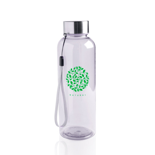 Butelka z tritanu 500 ml, stalowa nakrętka ze sznurkiem / Tritanbottle Jasnozielony IP37053043 (2)
