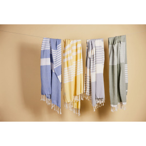 Ręcznik ELLA HAMAM 90x170CM, szary