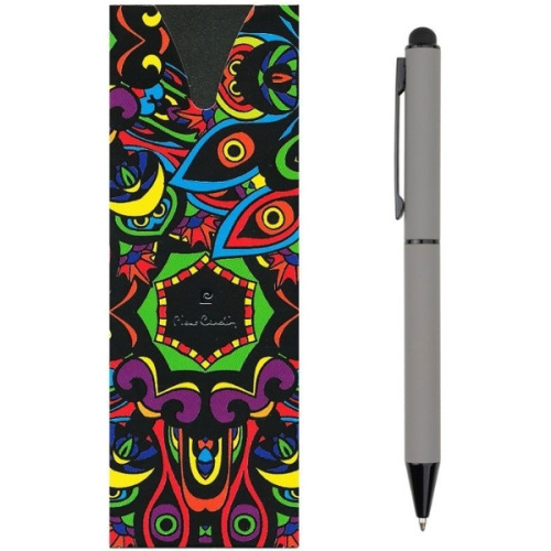 Długopis metalowy touch pen, soft touch CELEBRATION Pierre Cardin Szary B0101708IP307 (3)