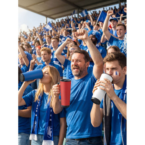 Dwuścienny kubek Howler 700 ml Czerwony MO2995-05 (14)