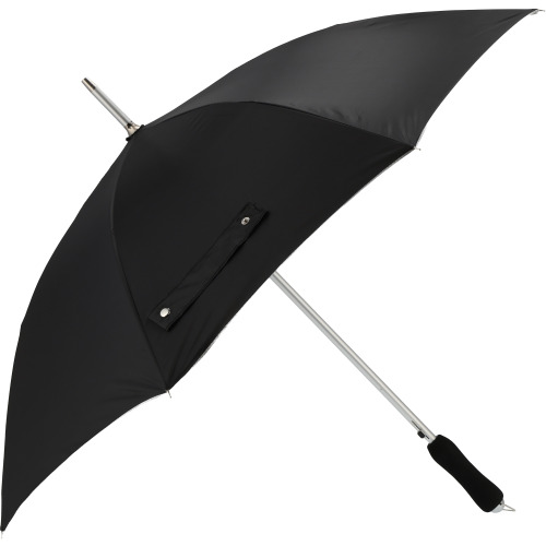 Parasol automatyczny z filtrem UV Ø100 cm AVIGNON Czarny 520203 (2)