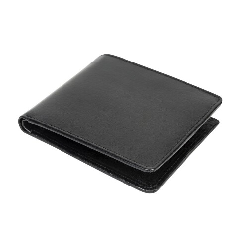 Skórzany portfel Mauro Conti, ochrona RFID czarny V4853-03 