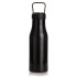 Butelka termiczna 475 ml Air Gifts z uchwytem i metalowym ringiem na spodzie, pojemnik w zakrętce czarny V0850-03  thumbnail