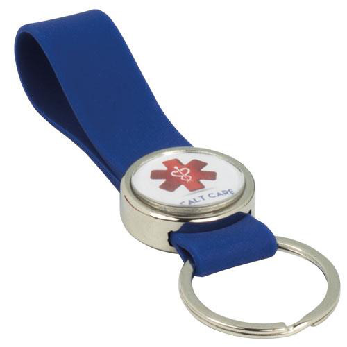 Brelok silikonowy Niebieski IP14083504 