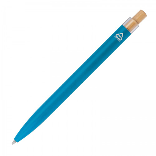 Długopis aluminiowy z recyklingu DORIS Jasnoniebieski 1384524 (4)