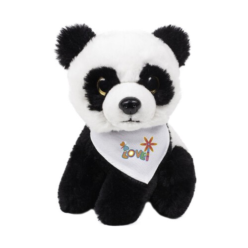 Loka, pluszowa panda czarno-biały HE744-88 (3)