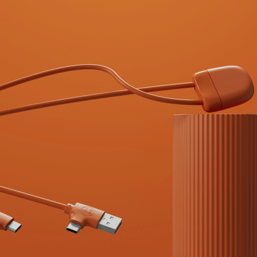 Xoopar Ice-C Charging cable Pomarańczowy LT41018-N0026 (2)