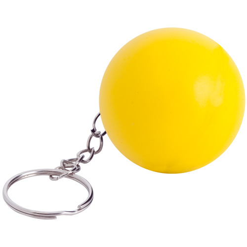 Brelok, antystres "piłka" żółty V4640-08 