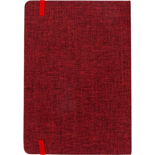 Notes A5 w linie z trzciny cukrowej i rPET ALGIERS Czerwony 422805 (6)