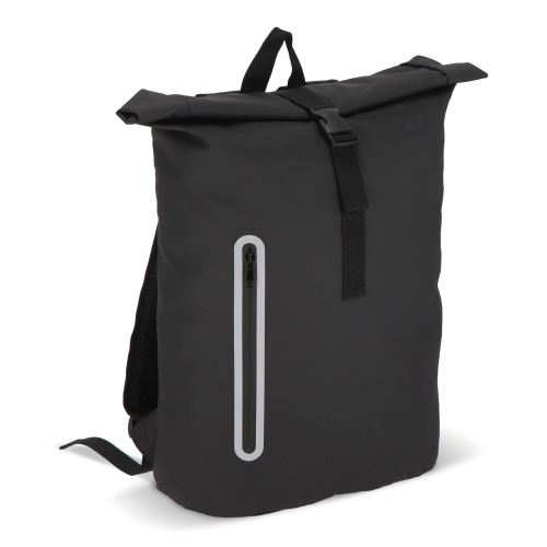 Powlekany PU plecak R-PET 600D o pojemności 20 l Czarny LT95357-N0002 