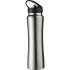 Bidon, butelka sportowa 500 ml ze słomką srebrny V8467-32  thumbnail