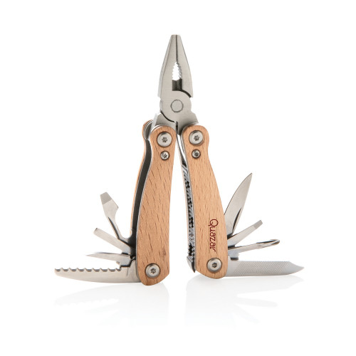 Mini narzędzie wielofunkcyjne, 12 el. Brązowy P221.379 (5)