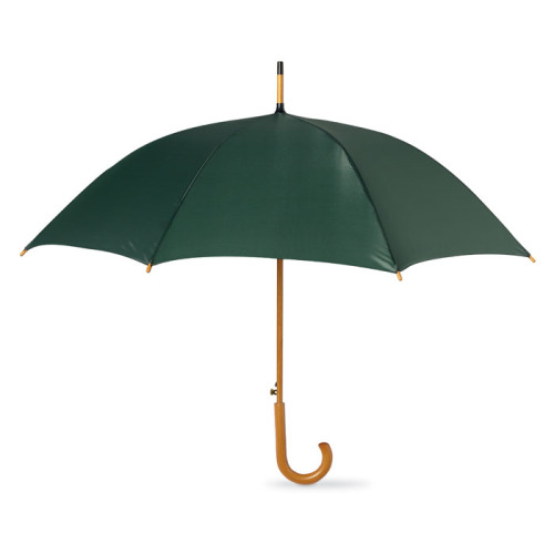 Parasol z drewnianą rączką Zielony KC5131-09 