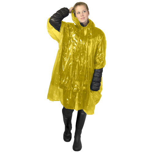 Poncho przeciwdeszczowe Ziva Żółty 10042907 (4)