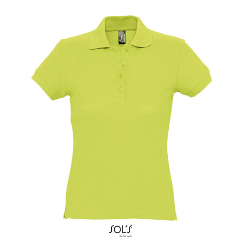 PASSION Damskie POLO 170g Apple Green S11338-AG-L 