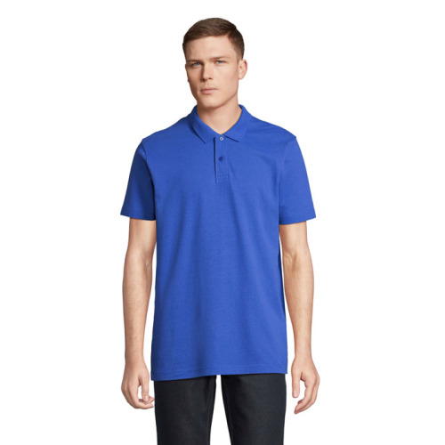 PULSE U NISEX POLO Niebieski S04502-RB-4XL 
