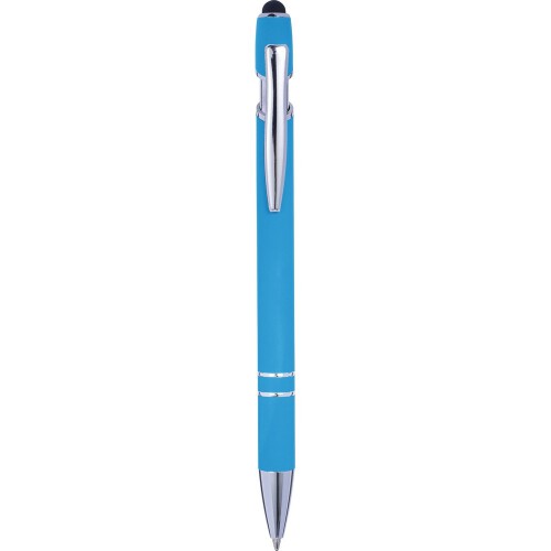 Długopis, touch pen błękitny V1917-23 (1)