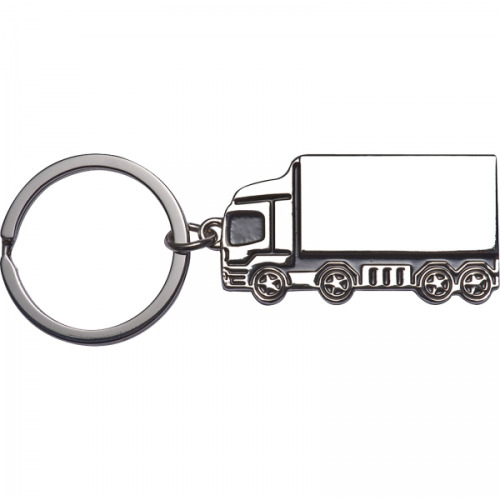 Brelok metalowy samochód PAULINA Szary 9788107 (5)