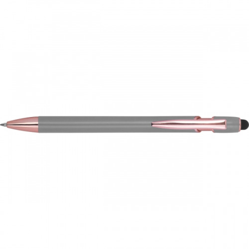Długopis żelowy z recyklingu BELO HORIZONTE Szary 528107 (2)