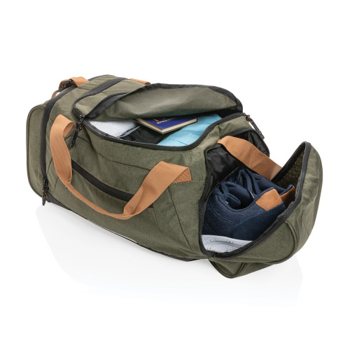 Torba sportowa, podróżna AWARE™ RPET Urban Zielony P707.097 (5)