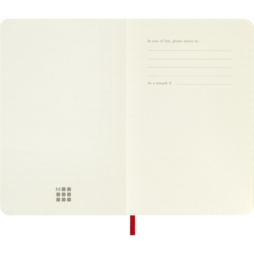 MOLESKINE Notatnik ok. A6 Czerwony VM205-05 (8)