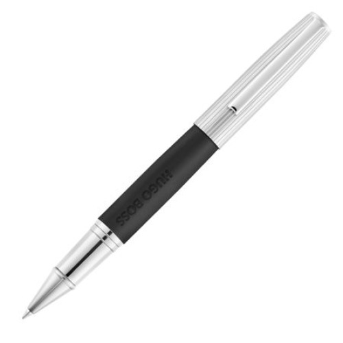 Pióro kulkowe Illusion Arcade Black & Chrome Srebrny HSV5695B (5)