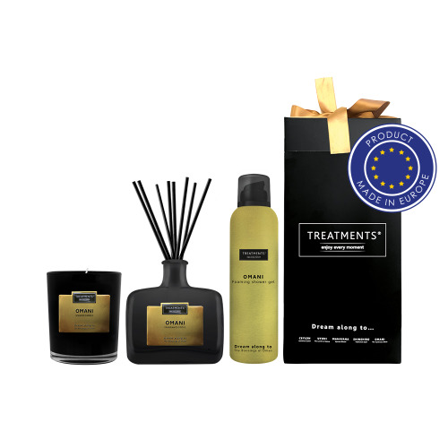 Zestaw prezentowy Home & Body DeLuxe TREATMENTS żółty VTR05-08 